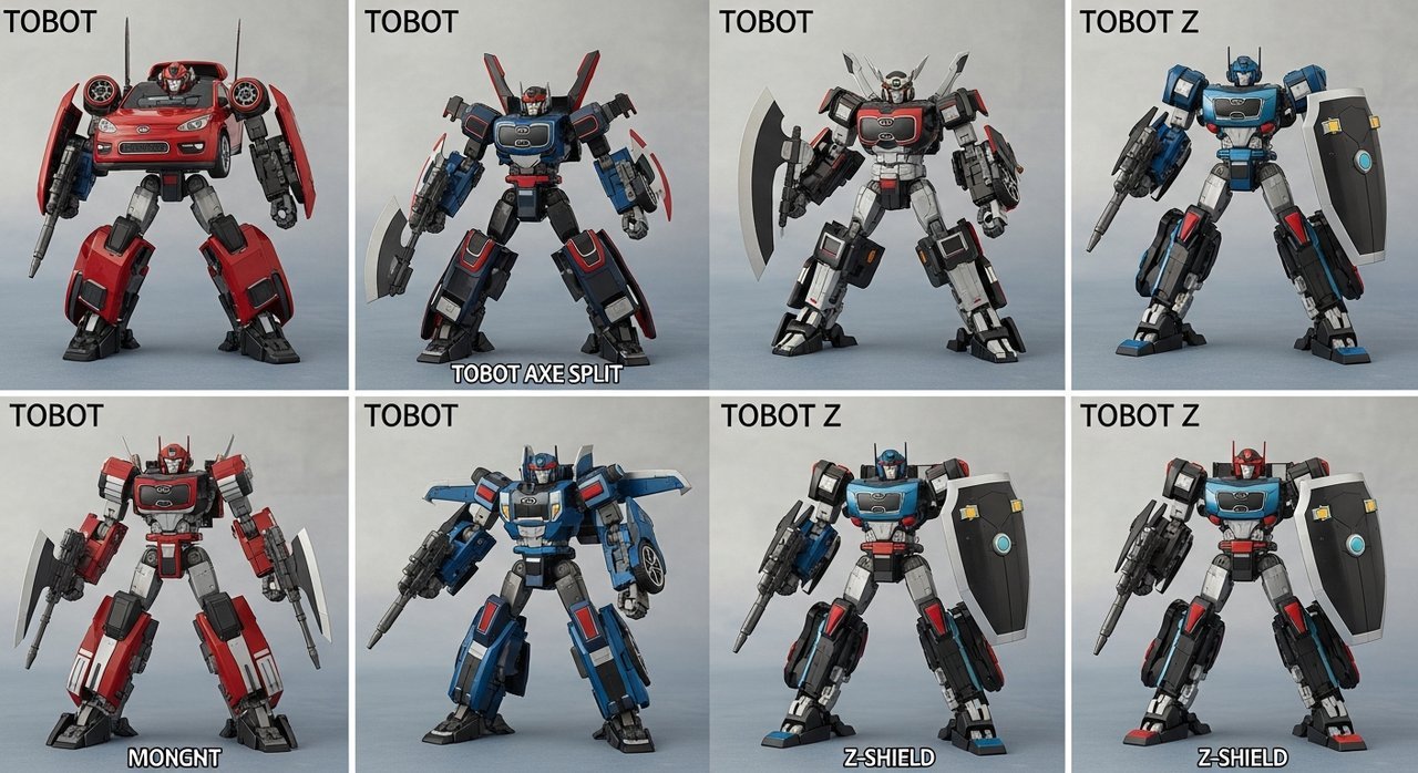 또봇 & 또봇Z 캐릭터 능력 7가지 비교 정리 완벽 가이드