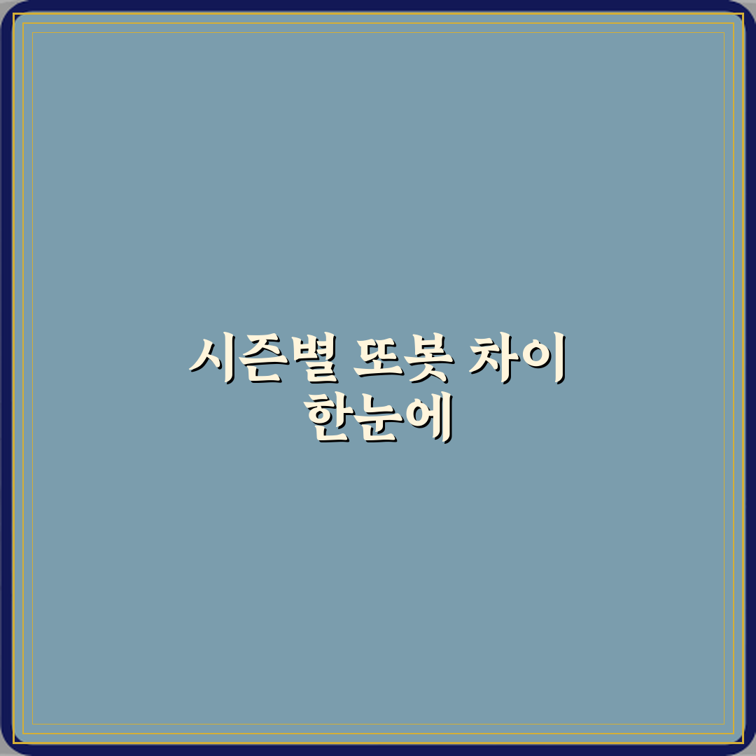 또봇 시즌별 로봇 차이 한눈에 비교 꿀팁 알려드려요 친구야!
